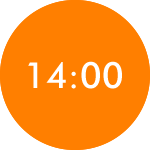 14時00分