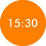 15時30分